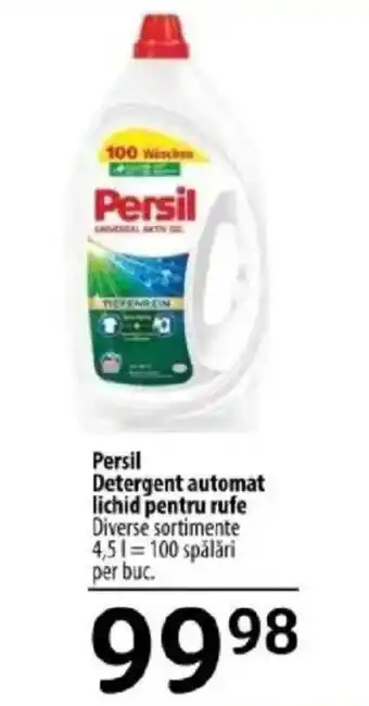 Selgros Persil Detergent automat lichid pentru rufe Ofertă