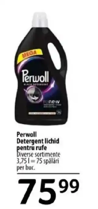 Selgros Perwoll Detergent lichid pentru rufe Ofertă