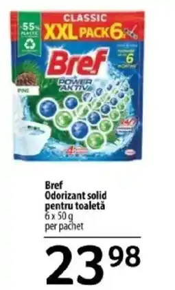 Selgros Bref Odorizant solid pentru toaletă Ofertă