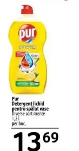 Selgros Pur Detergent lichid pentru spălat vase Ofertă