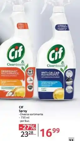 Selgros CIF Spray Ofertă