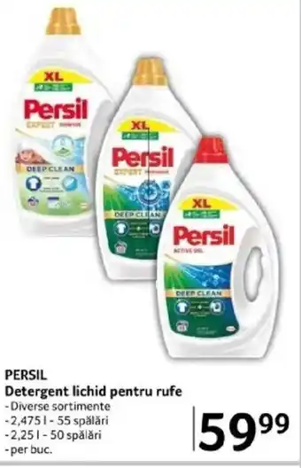 Selgros PERSIL Detergent lichid pentru rufe Ofertă