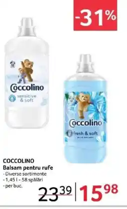 Selgros COCCOLINO Balsam pentru rufe Ofertă