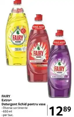 Selgros FAIRY Extra+ Detergent lichid pentru vase Ofertă