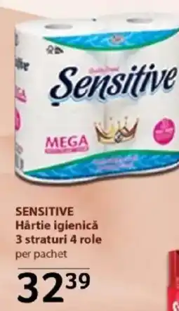 Selgros SENSITIVE Hârtie igienicǎ Ofertă