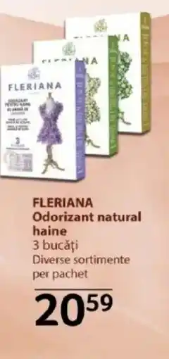 Selgros FLERIANA Odorizant natural haine Ofertă