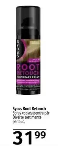 Selgros Syoss Root Retouch Spray vopsea pentru pär Ofertă