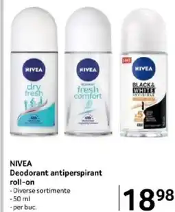 Selgros NIVEA Deodorant antiperspirant roll-on Ofertă