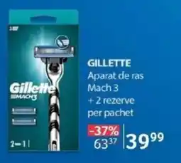 Selgros GILLETTE Aparat de ras Mach 3 Ofertă