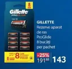 Selgros GILLETTE Rezerve aparat de ras ProGlide Ofertă