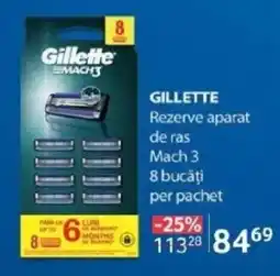 Selgros GILLETTE Rezerve aparat Ofertă