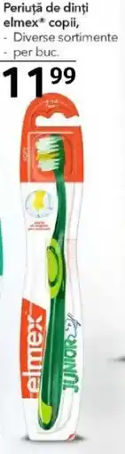 Selgros Periuţă de dinți elmex* copii Ofertă