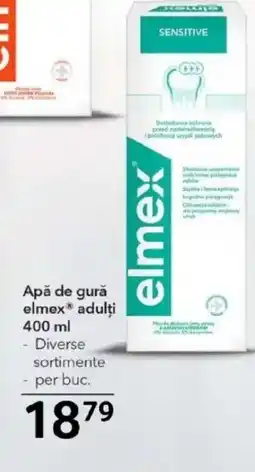 Selgros Apă de gură elmex® adulți Ofertă