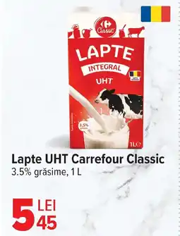 Carrefour Lapte UHT Carrefour Classic Ofertă