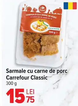 Carrefour Sarmale cu carne de porc Carrefour Classic Ofertă