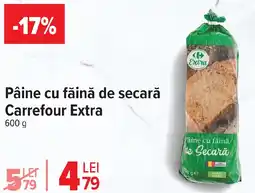 Carrefour Pâine cu făină de secarǎ Carrefour Extra Ofertă