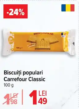 Carrefour Biscuiți populari Carrefour Classic Ofertă