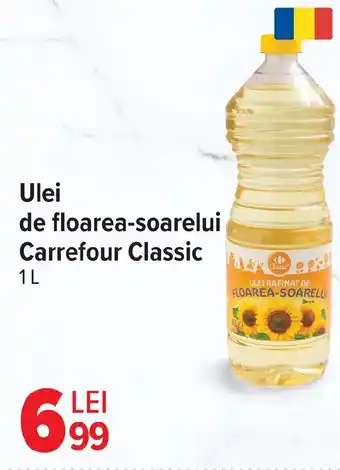 Carrefour Ulei de floarea-soarelui Carrefour Classic Ofertă