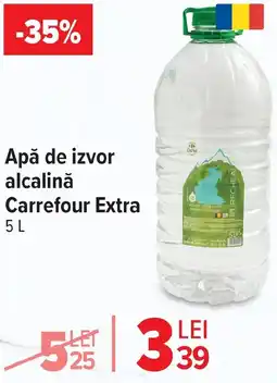 Carrefour Apă de izvor alcalină Carrefour Extra Ofertă