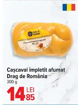 Carrefour Caşcaval împletit afumat Drag de România Ofertă
