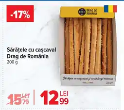 Carrefour Sărăţele cu caşcaval Drag de România Ofertă