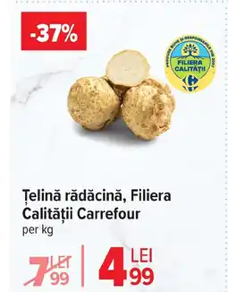 Carrefour Ṭelină rădăcină, Filiera Calității Carrefour Ofertă