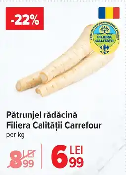 Carrefour Pătrunjel rădăcină Filiera Calității Carrefour Ofertă