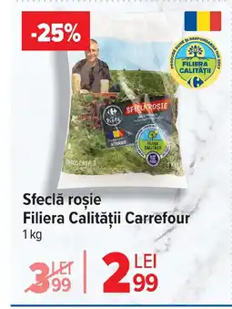 Carrefour Sfeclă roșie Filiera Calității Carrefour Ofertă