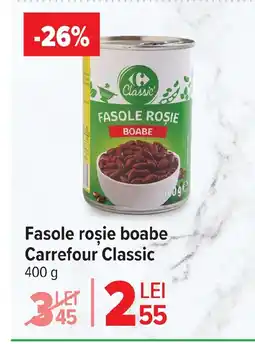 Carrefour Fasole roşie boabe Carrefour Classic Ofertă