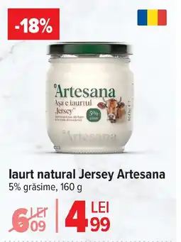 Carrefour laurt natural Jersey Artesana Ofertă
