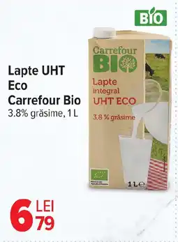 Carrefour Lapte UHT Eco Carrefour Bio Ofertă