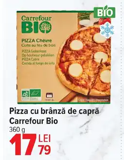 Carrefour Pizza cu brânză de capră Carrefour Bio Ofertă
