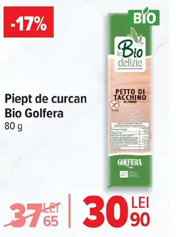 Carrefour Piept de curcan Bio Golfera Ofertă