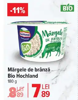 Carrefour Mărgele de brânză Bio Hochland Ofertă