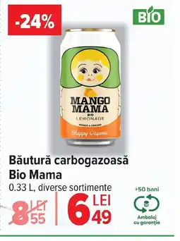 Carrefour Băutură carbogazoasă Bio Mama Ofertă