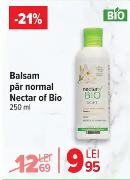 Carrefour Balsam păr normal Nectar of Bio Ofertă