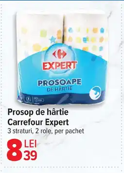 Carrefour Prosop de hârtie Carrefour Expert Ofertă