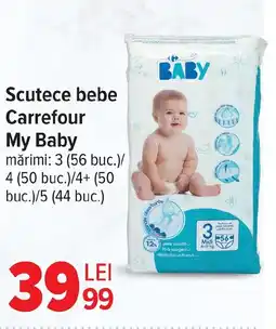 Carrefour Scutece bebe Carrefour My Baby Ofertă