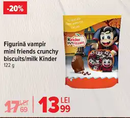 Carrefour Figurinǎ vampir mini friends crunchy biscuits/milk Kinder Ofertă