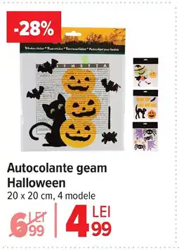 Carrefour Autocolante geam Halloween Ofertă