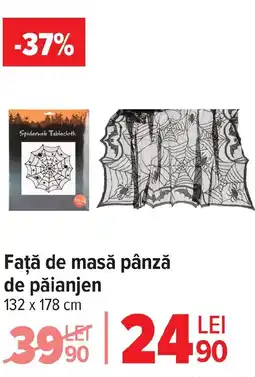 Carrefour Faţă de masă pânză de păianjen Ofertă