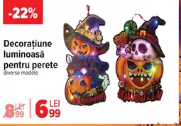 Carrefour Decoraţiune luminoasă pentru perete Ofertă