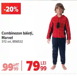 Carrefour Combinezon băieți, Marvel Ofertă