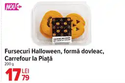 Carrefour Fursecuri Halloween, formă dovleac, Carrefour la Piaţă Ofertă