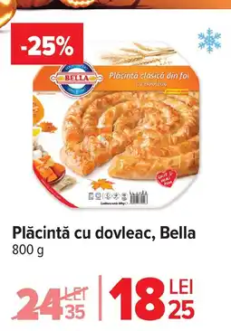 Carrefour Plăcintă cu dovleac, Bella Ofertă