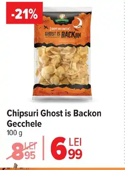 Carrefour Chipsuri Ghost is Backon Gecchele Ofertă