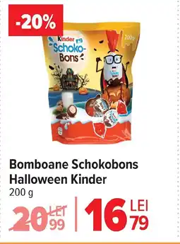 Carrefour Bomboane Schokobons Halloween Kinder Ofertă