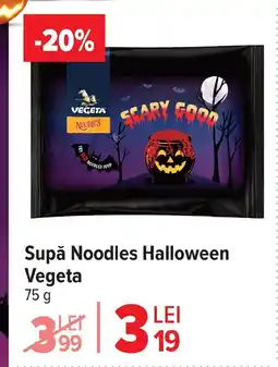Carrefour Supǎ Noodles Halloween Vegeta Ofertă