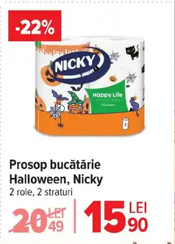 Carrefour Prosop bucătărie Halloween, Nicky Ofertă