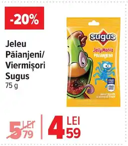 Carrefour Jeleu Păianjeni/ Viermişori Sugus Ofertă